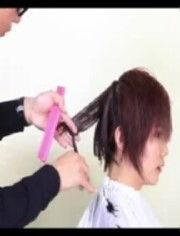 亚洲剪发视频短发