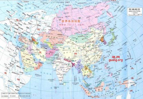 亚洲地图演变视频